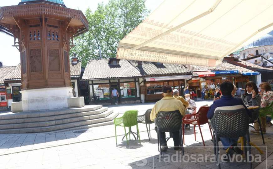 Šetnja, maske, sunce, kafica: Pogledajte kako je trenutno u Sarajevu