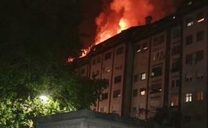 Strašni prizori u Novom Sadu: Gorjele tri zgrade, odjeknula eksplozija