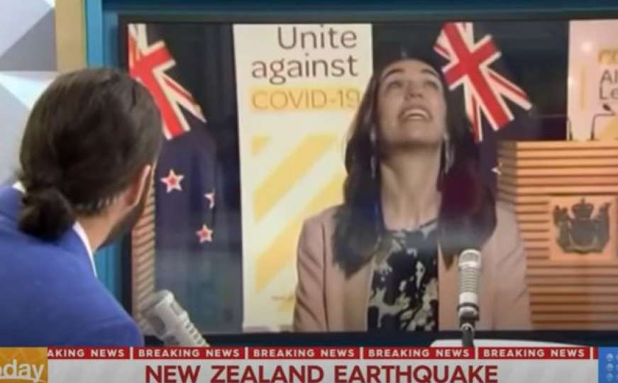 Premijerka Novog Zelanda gostovala na televiziji u trenutku snažnog potresa