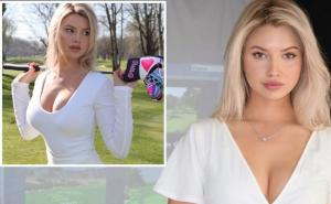 Golf zvijezda i Instagram model Lucy Robson predstavila novi kućni simulator