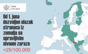 Pročitajte iz kojih država građani mogu u Crnu Goru: Preokret u vezi državljana BiH