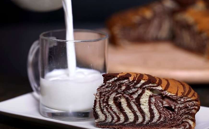 Domaća poslastica sa zanimljivim šarama: Isprobajte "zebra kolač"