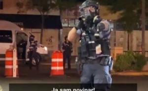 Šokantni video iz SAD: Policija nikoga ne štedi, novinar gumenim metkom upucan u glavu