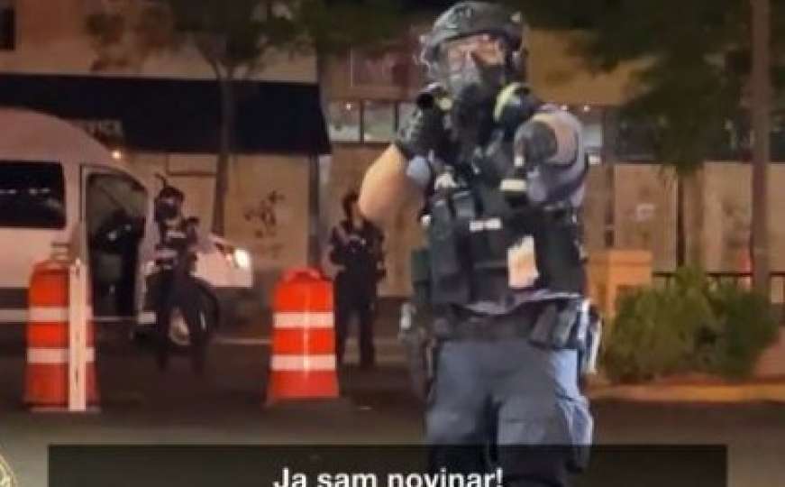 Šokantni video iz SAD: Policija nikoga ne štedi, novinar gumenim metkom upucan u glavu