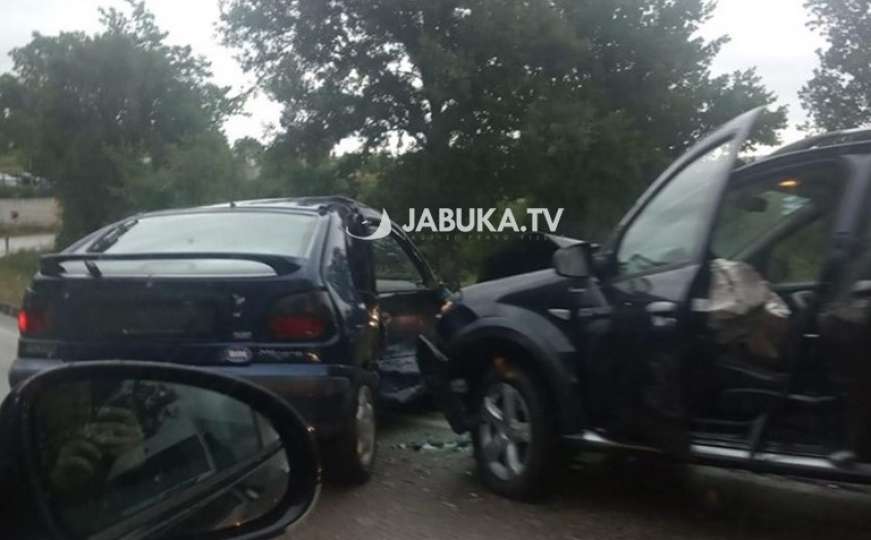 Saobraćajna nesreća na cesti Široki Brijeg-Mostar