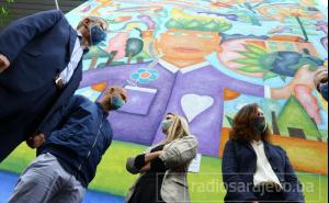 Novi veličanstveni mural Rikarda Druškića u Sarajevu: Zeleni čovjek za bolje sutra