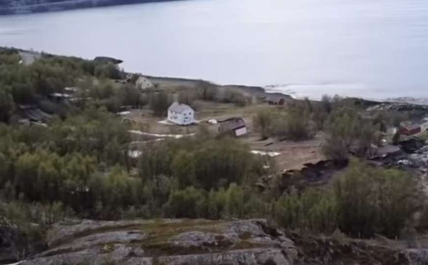 Nevjerovatan snimak iz Norveške: Osam kuća skliznulo u more