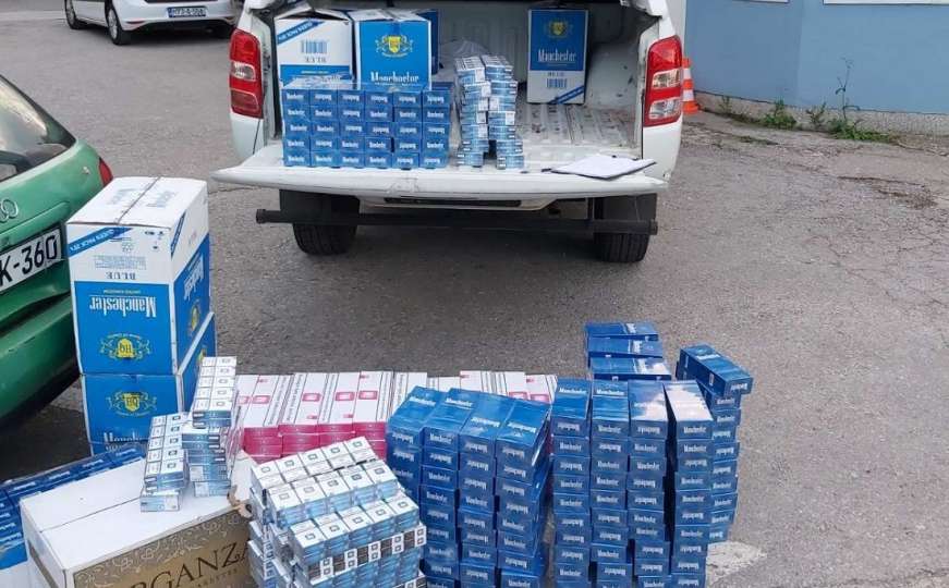 Akcije u Hercegovini: Oduzeto 7.305 paklica cigareta i 19,5 kg rezanog duhana