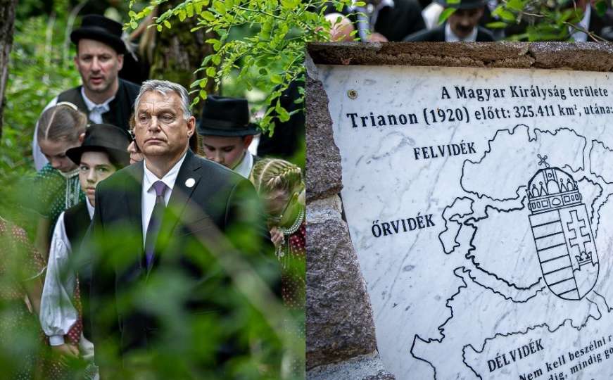 Orban otkrio spomenik Velike Mađarske: Uključeni dijelovi Hrvatske, Srbije, Slovenije