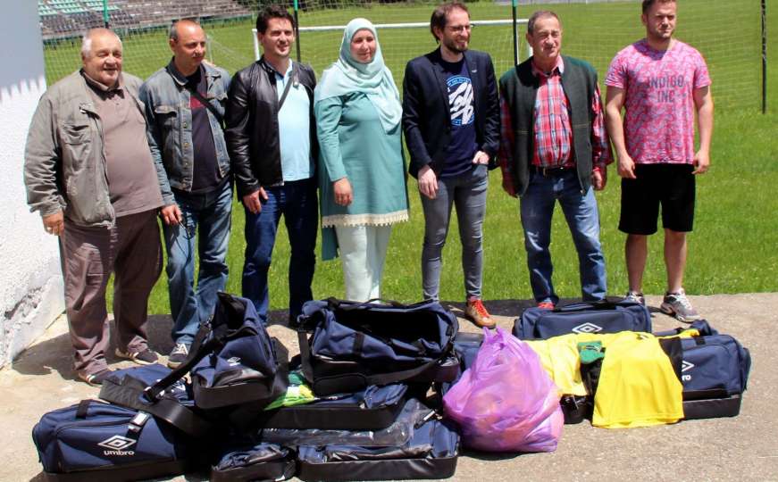 Vrijedna donacija FK Željezničar stigla u Guber iz Srebrenice