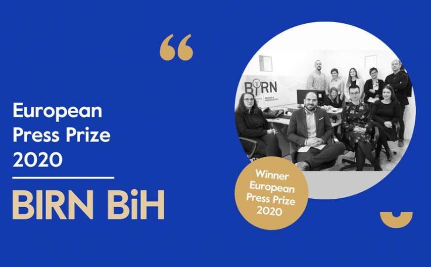 BIRN BiH dobitnik specijalne nagrade European Press Prize