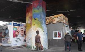 Murali od danas ukrašavaju stubove mosta na Ciglanama