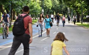 Sunce izmamilo Sarajlije vani: Jeste li i vi danas bili na Vilsonovom šetalištu?