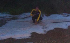 Nevrijeme u Živinicama: Velika količina kiše i grada pogodila ovo područje