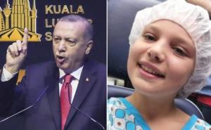 Oboljela djevojčica Nadin se odlučila obratiti Erdoganu