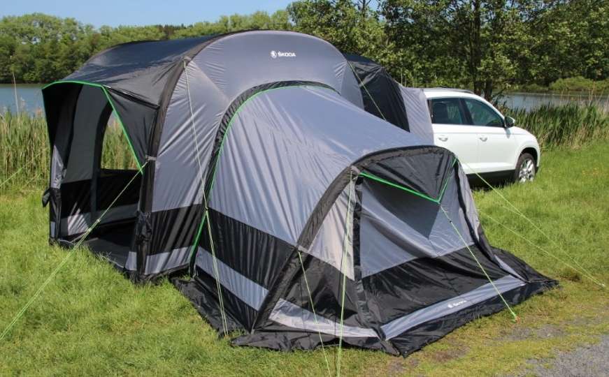 Škoda dodatna oprema: Namjenski šator koji se jednostavno podiže i demontira