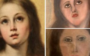 Restaurirao historijsku sliku Djevice Marije, sada je neprepoznatljiva