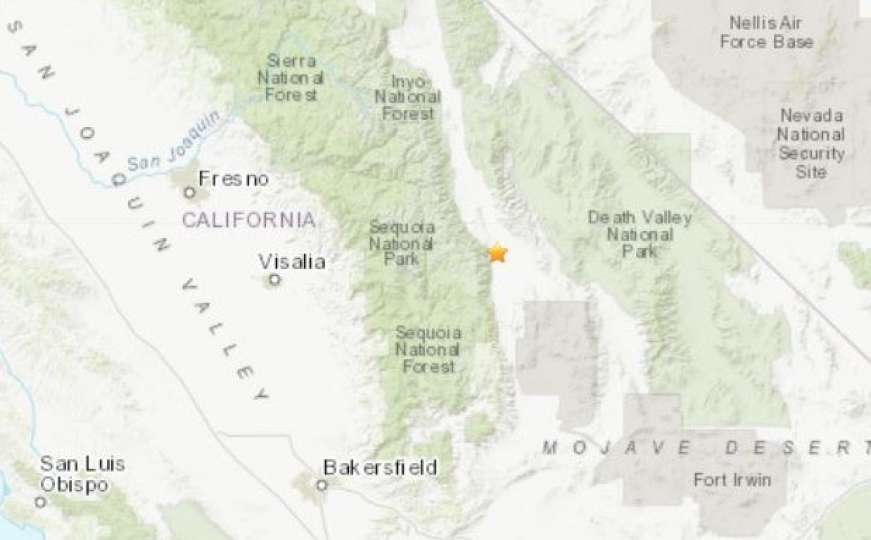Snažan zemljotres pogodio Kaliforniju