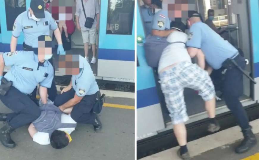 Ušao u voz s djetetom, ali nije htio staviti masku: Policija intervenirala 