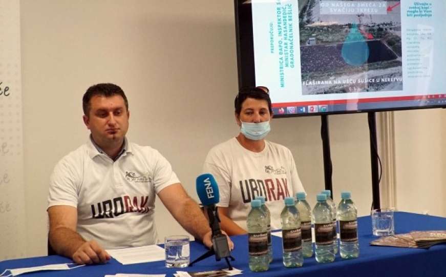 Udruženje građana poslalo nadležnim institucijama pakete s vodom iz Sušice