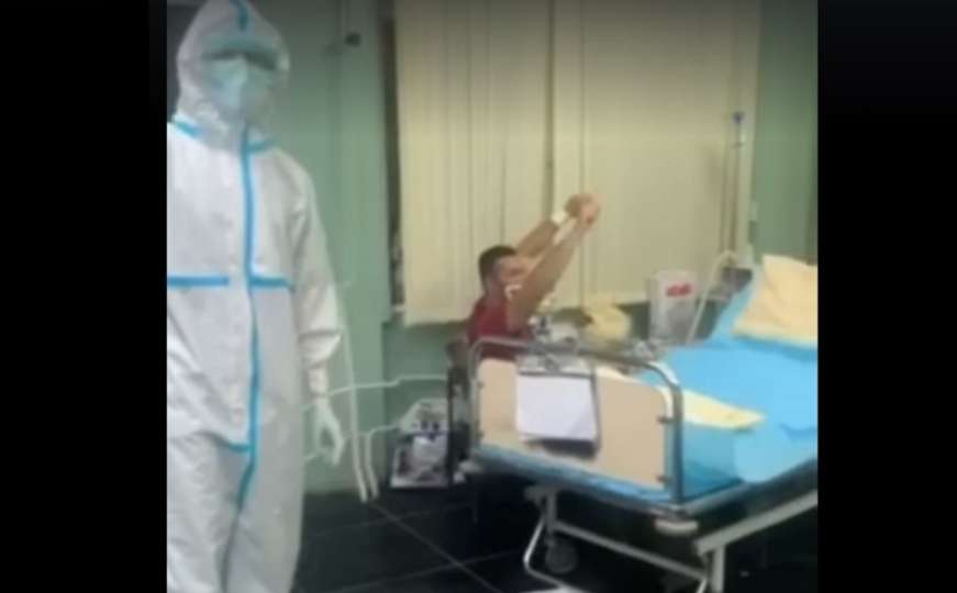 "Hajmo, baba": Snimak iz crnogorske bolnice postao hit na društvenim mrežama