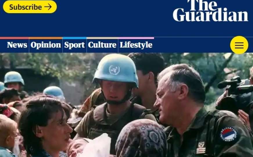 Guardian o genocidu u Srebrenici: Svijet izgubio apetit za borbu protiv ratnih zločina