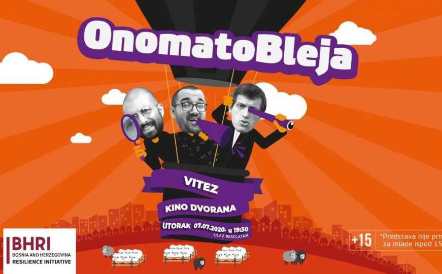 Onomatobleja Show nastavlja putovanje po BiH: Uskoro u Vitezu i Širokom Brijegu