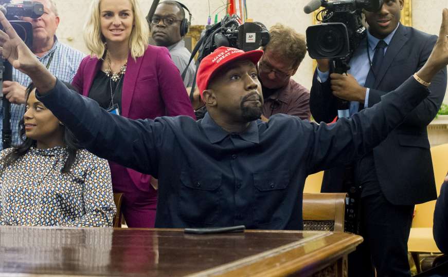 Kanye West na Twitteru objavio da će se kandidirati za predsjednika SAD-a