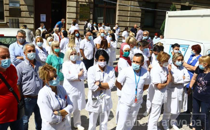 Štrajk u KS: Medicinari se povukli s trijažnih punktova