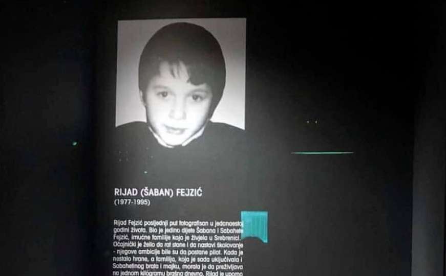 Priča sa Srebreničkog zida: Rijad Fejzić posljednji put fotografisan u 11. godini