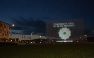 Zagreb: Opet svjetlosna projekcija srebreničkog cvijeta u fontanama