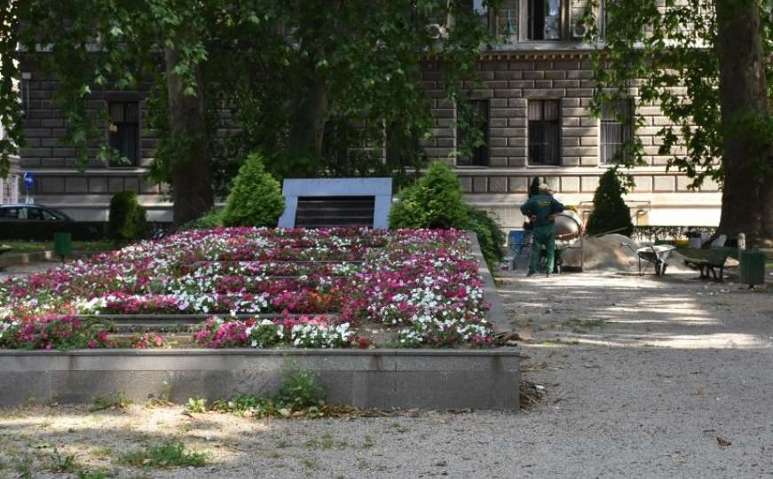 U srcu Sarajeva: Napreduju radovi u parku Mirze Delibašića i Davorina Popovića