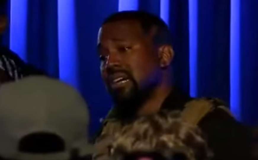 Kanye West se rasplakao na svom prvom predizbornom skupu