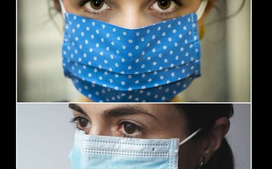 WHO: Ko treba nositi medicinsku, a ko platnenu masku