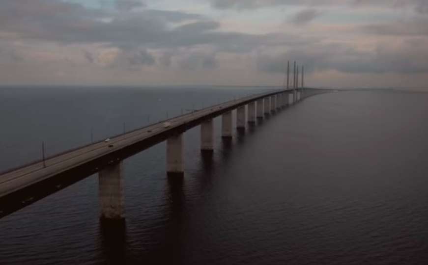 Eresundski most je arhitektonski džin koji spaja Švedsku i Dansku