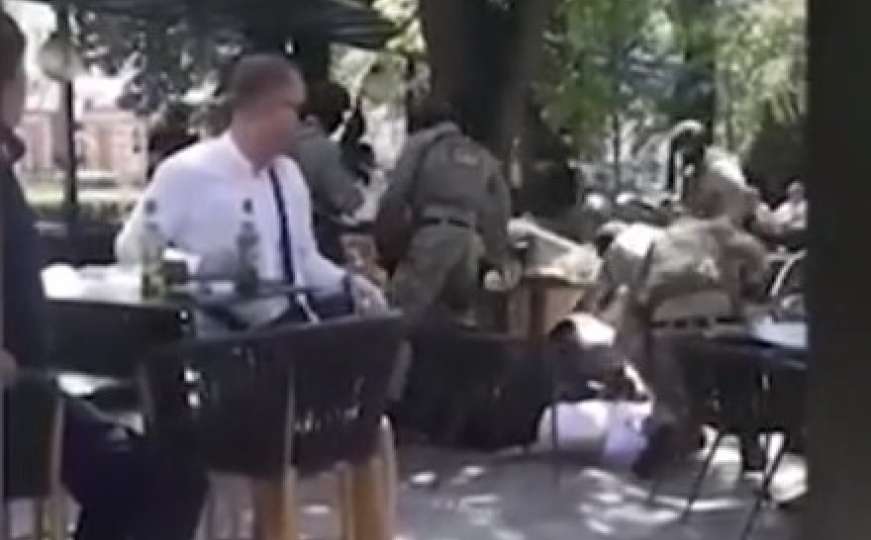 Pogledajte snimak hapšenja Siniše Šakića u centru Banja Luke