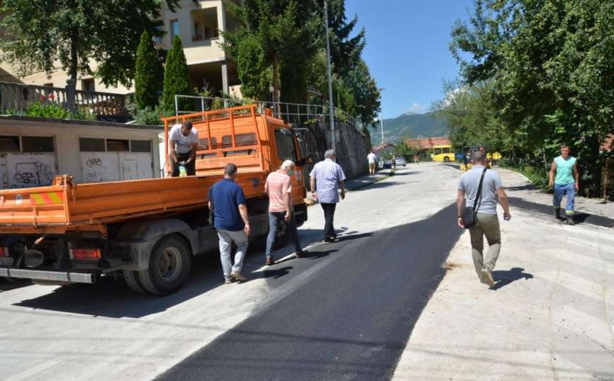 Sanacija saobraćajnice u Općini Novo Sarajevo, Koldžo obišao radove