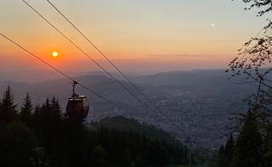 Očekuje vas najljepša panorama Sarajeva: Zalazak sunca na Trebevićkoj žičari