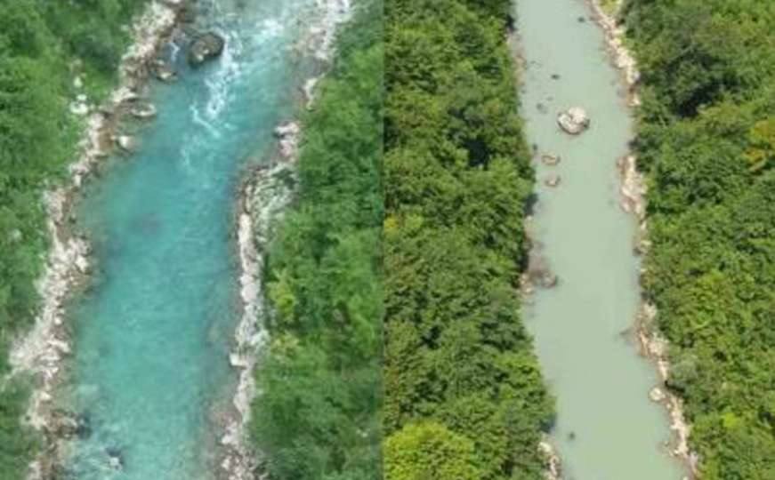 Uništavanje prirode: Rijeka Tara se od rafting raja lagano pretvara u blato