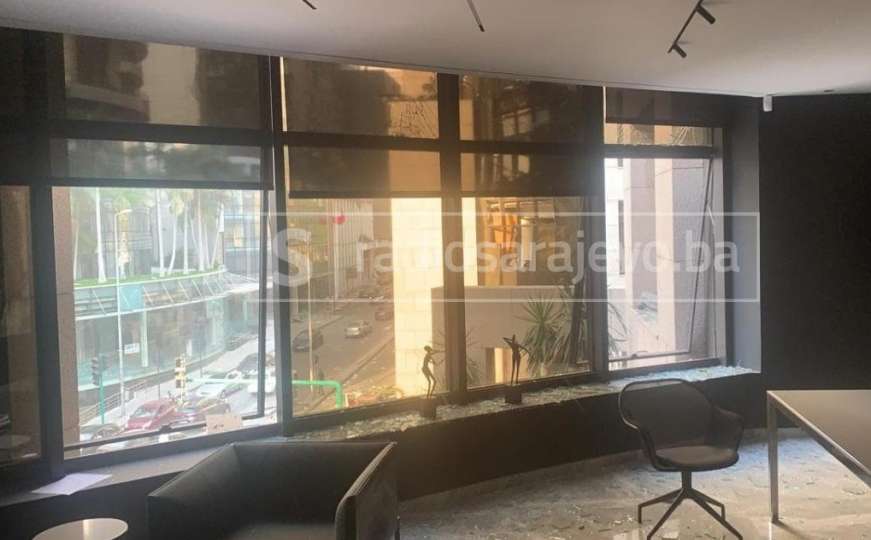 Pogledajte kako izgleda Počasni konzulat BiH u Bejrutu koji je razoren u eksploziji
