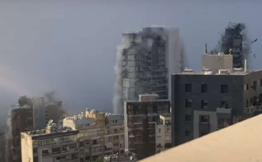 Objavljena nova snimka eksplozije u Bejrutu: Pokazuje svu silinu pustošenja