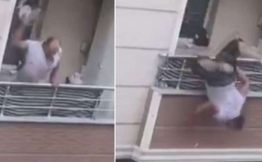 Pao s balkona dok je majku i brata gađao šerpom: Završio je u bolnici