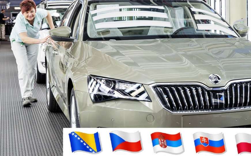 Najprodavanije marke automobila: Škoda je broj 1 u BiH, a kako je u ostatku Europe