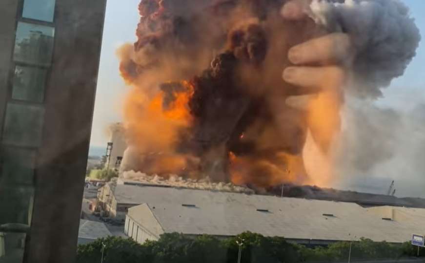Snimio eksploziju u Bejrutu iz nevjerovatne blizine, prizor je jeziv