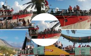 Korona party u Makarskoj s 200 ljudi na palubi broda, niko ne drži distancu