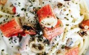 Znate li od čega je spravljena imitacija mesa jastoga za rižoto od plodova mora?