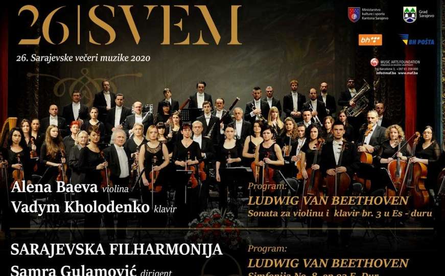 Sarajevske večeri muzike: Svi sadržaji bit će dostupni iz udobnosti doma