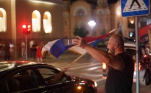 Slavlje i litija na banjalučkim ulicama zbog izbora u Crnoj Gori