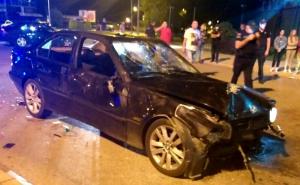 Uletio BMW-om među slavljenike: Video svjedoči o silini udara