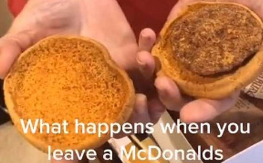 Kao nov: Pogledajte kako izgleda hamburger iz McDonald'sa star 24 godine